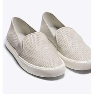 Vince Blair Perforated Leather Sneakers Size 6